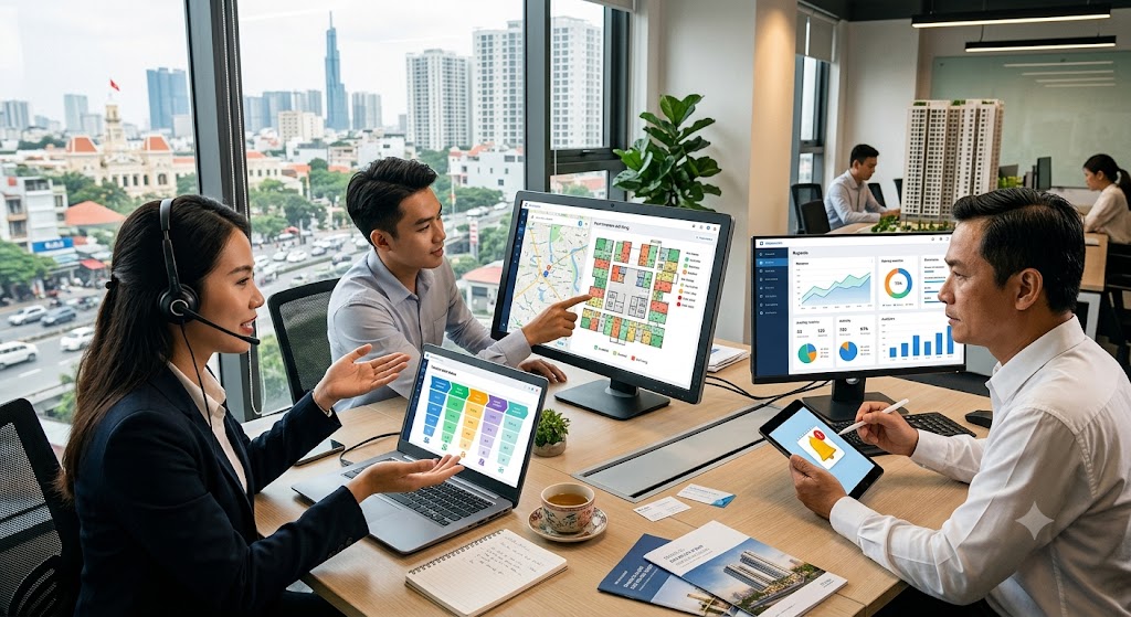 Nền Tảng CRM Cho Bất Động Sản: Giải Pháp Bứt Phá Doanh Số Ngành Địa Ốc 6 Ảnh 3: các tính năng cốt lõi cần có của một nền tảng crm bđs chuyên nghiệp