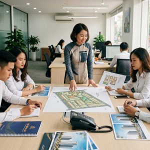 Ảnh 3: các trụ cột cốt lõi trong hệ thống đào tạo sale bđs chuyên nghiệp