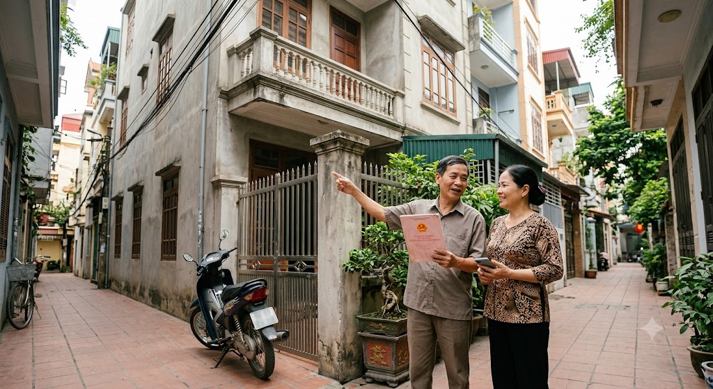 Ảnh 2: các trường dữ liệu bắt buộc có trong danh sách chủ nhà thổ cư