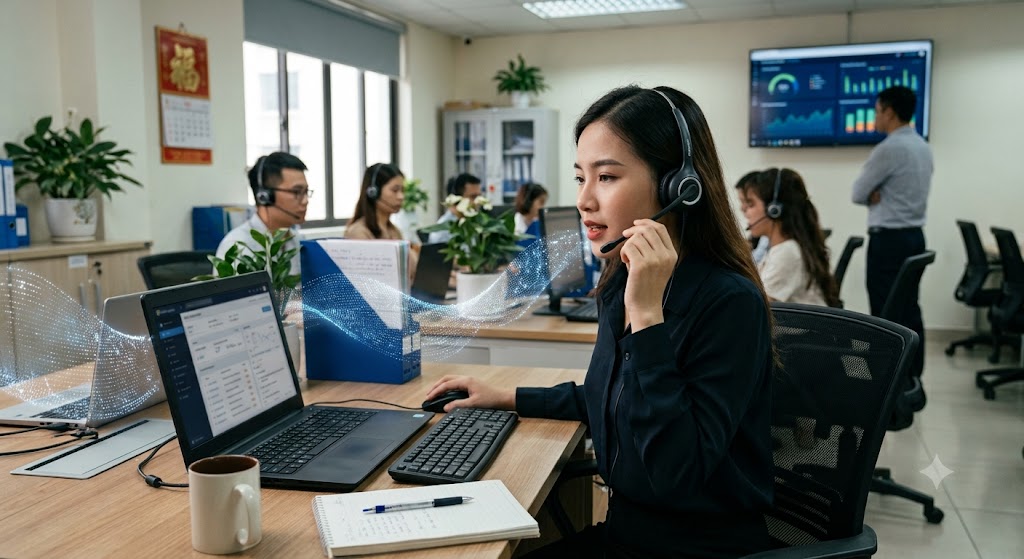 Ảnh 1: crm tự động nhận diện giọng nói telesale là gì