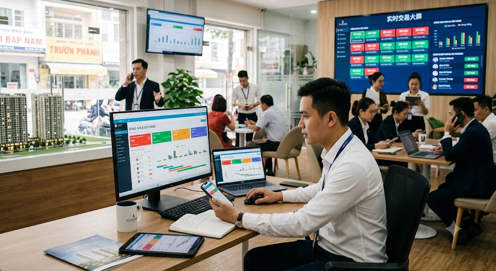 Ảnh 1: định nghĩa crm realtime trong ngành bđs