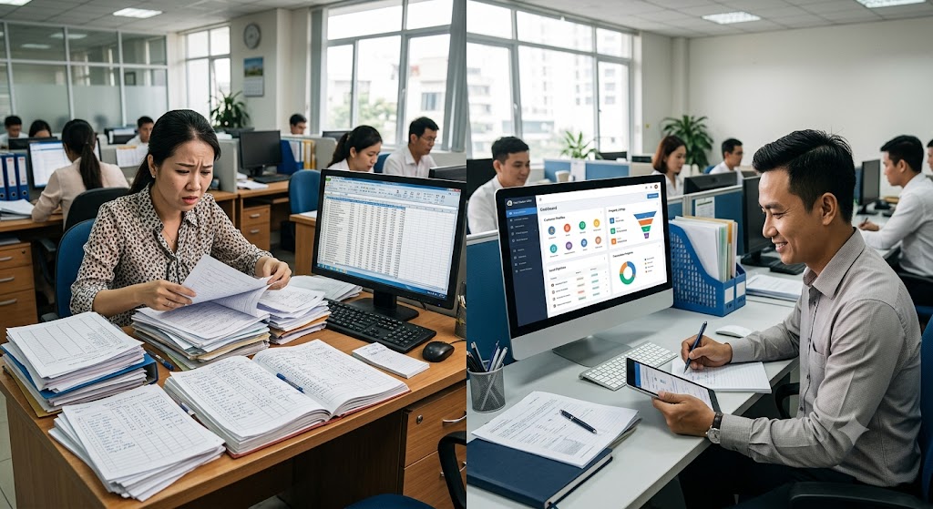 Ảnh 1: hệ thống quản lý khách hàng nhà đất là gì