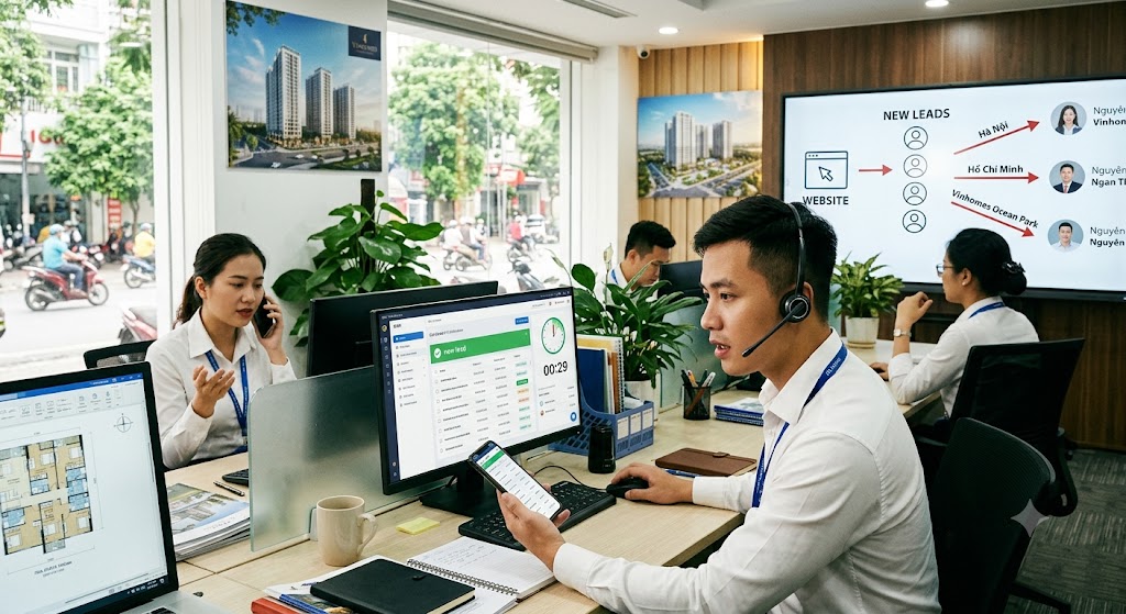 Ảnh 2: lợi ích cốt lõi khi dùng crm kết nối api website bất động sản
