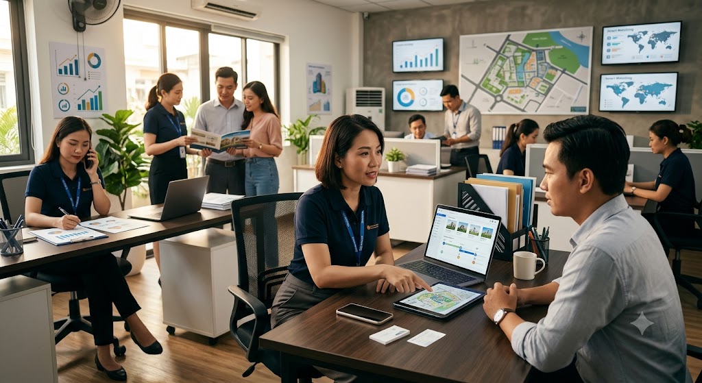 Ảnh 2: lợi ích cốt lõi khi triển khai crm nhà đất