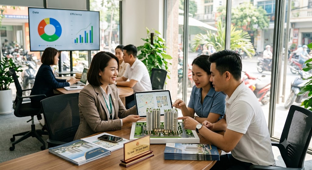CRM Tích Hợp Chatbot Zalo Bất Động Sản: Giải Pháp Tự Động Hóa Vận Hành & Bứt Phá Doanh Số 6 Ảnh 3: lợi ích thực tế cho sàn giao dịch & nhà phát triển bất động sản