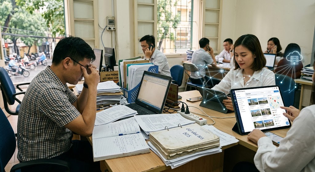Ảnh 1: phần mềm quản lý môi giới nhà đất là gì