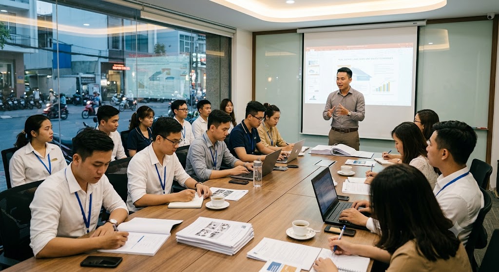 Ảnh 1: quản lý đào tạo môi giới bất động sản là gì và tại sao lại bắt buộc
