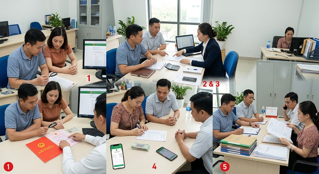 Quy Trình Chốt Cọc Bất Động Sản 5 Bước An Toàn, Chuẩn Pháp Lý & Hiệu Quả Nhất 5 Ảnh 2: quy trình 5 bước chốt cọc bất động sản chuẩn pháp lý & an toàn