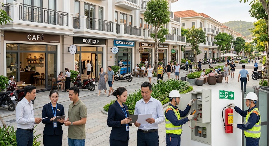 Ảnh 3: quy trình 6 bước quản lý shophouse chuẩn 5 sao