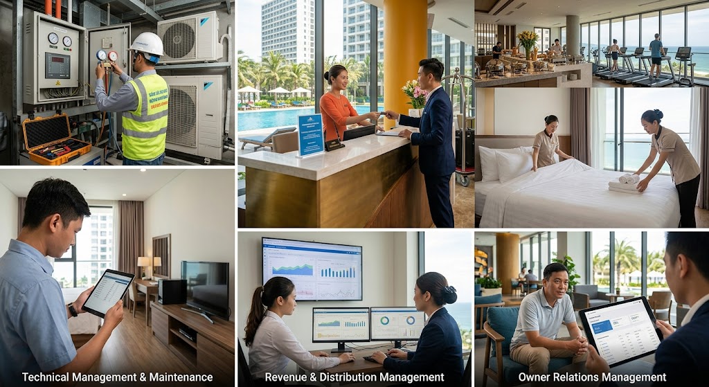 Ảnh 3: quy trình vận hành & quản lý condotel chuẩn quốc tế