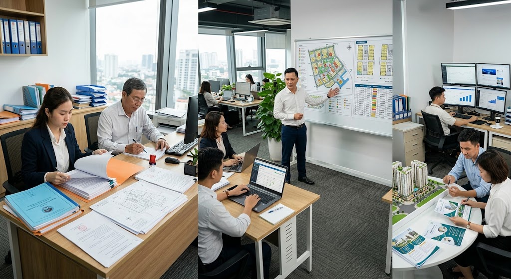 Ảnh 2: quy trình vận hành sàn giao dịch bất động sản chi tiết