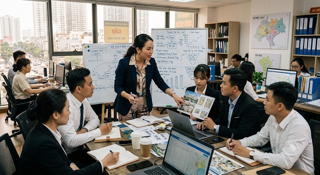 Ảnh 1: tại sao kỹ năng quản lý đội nhóm sale bất động sản lại quyết định