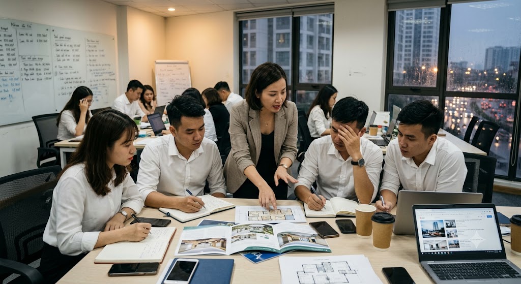 Ảnh 1: tại sao quản lý nhân viên môi giới lại là bài toán khó