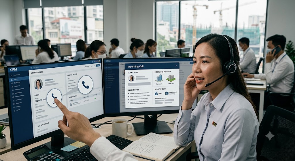 CRM Tích Hợp Tổng Đài VOIP BĐS: Giải Pháp Đột Phá Doanh Số Cho Môi Giới 6 Ảnh 3: tính năng vượt trội của giải pháp crm tích hợp tổng đài voip bđs
