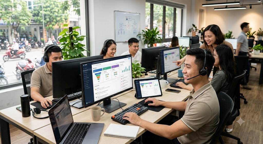 Ảnh 2: biến crm từ công cụ quản lý thành trợ lý kiếm tiền cho sales