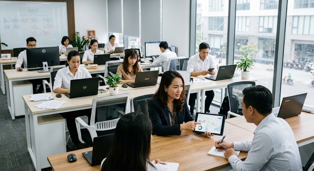 Ảnh 2: các tiêu chí cốt lõi khi chọn công cụ cho giám đốc sàn bất động sản