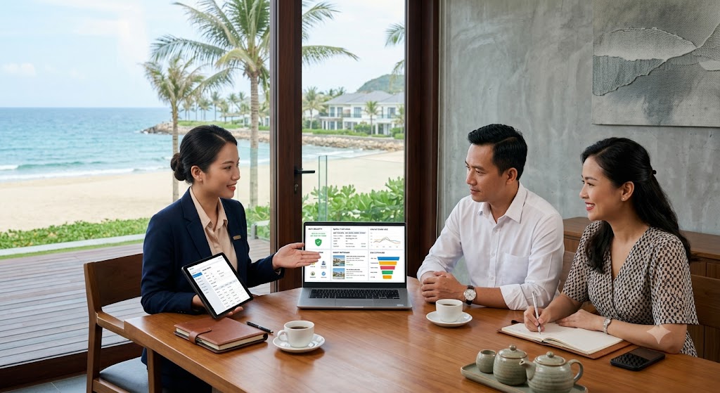 Ảnh 2: các tính năng bắt buộc phải có trong crm cho môi giới biệt thự biển