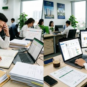 Ảnh 2: các tính năng cốt lõi của crm hỗ trợ nhân viên tư vấn tín dụng bđs