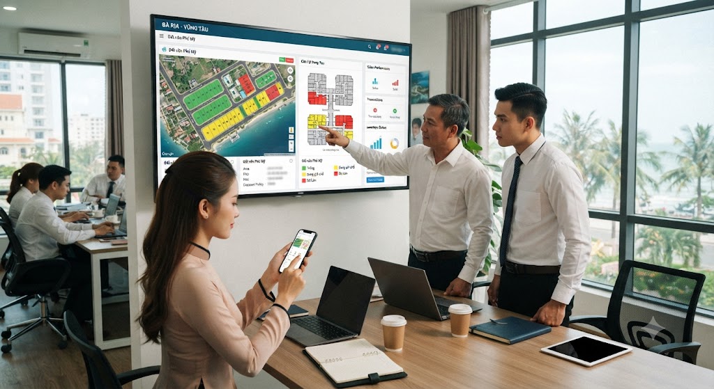Ảnh 3: các tính năng cốt lõi của crm quản lý quỹ hàng bđs bà rịa vũng tàu