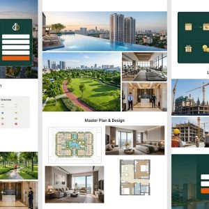 Ảnh 2: cấu trúc khung chuẩn của landing page bđs thu hút lead