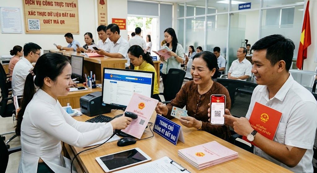 Ảnh 3: cơ sở pháp lý về số hóa sổ đỏ