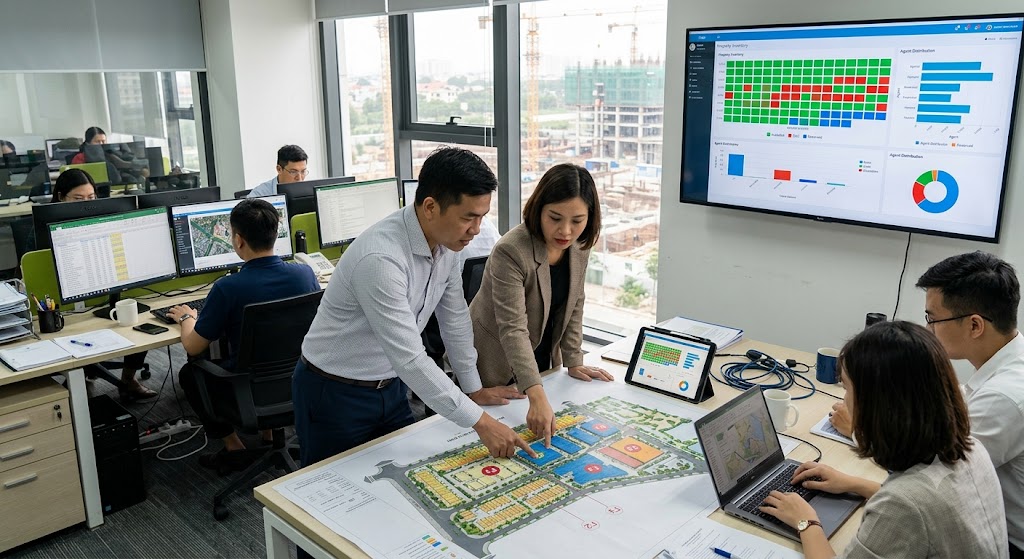 Ảnh 1:  đơn vị phát triển dự án bđs cần gì ở một hệ thống crm
