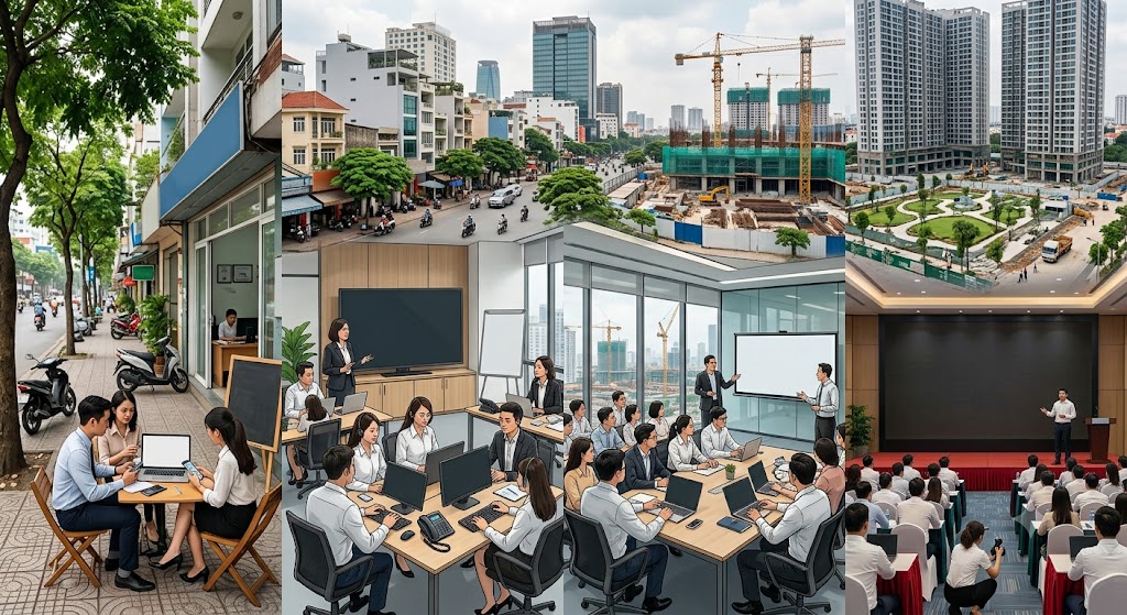 Ảnh 3: lộ trình 5 giai đoạn triển khai crm cho sàn bđs chi tiết