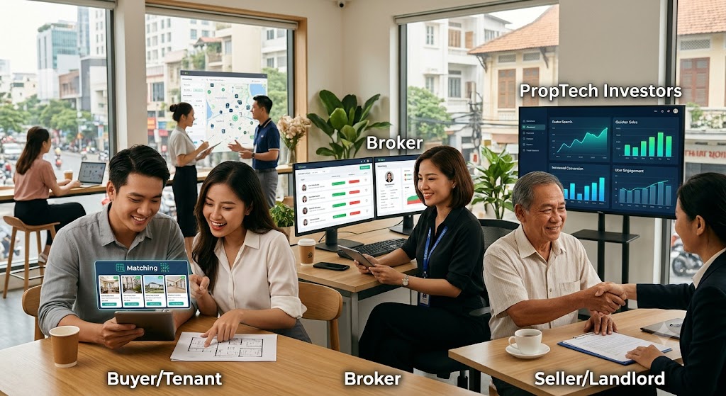 Ảnh 3: lợi ích đột phá khi ứng dụng ai khớp nối cung cầu bđs cho các bên