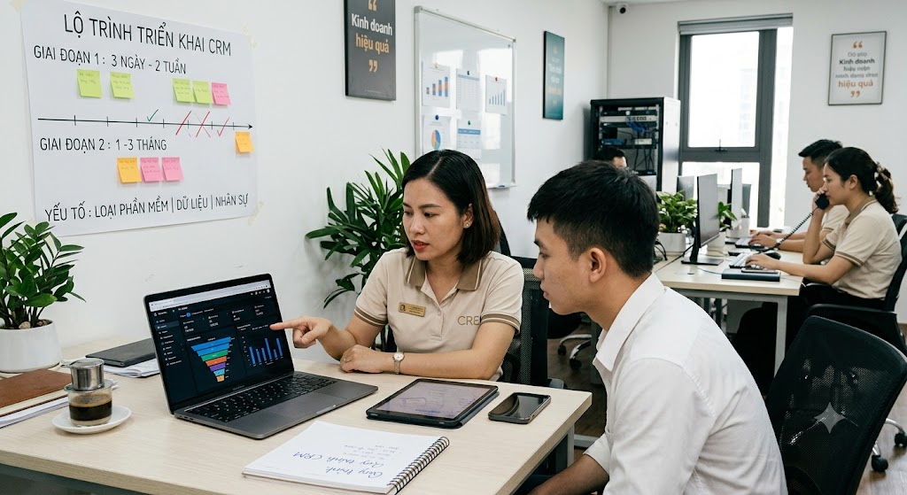Ảnh 1: mất bao lâu để triển khai crm cho sàn bđs