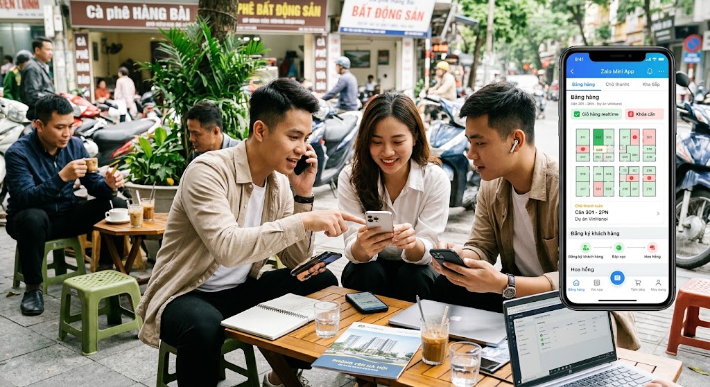 Ảnh 3: nhóm ứng dụng đăng tin & tìm kiếm nguồn hàng bđs