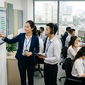Ảnh 1: nỗi đau của trưởng nhóm telesale bđs khi quản lý thủ công