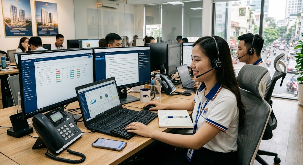 Ảnh 2: phân loại các nhóm công cụ làm việc không thể thiếu cho telesale bđs