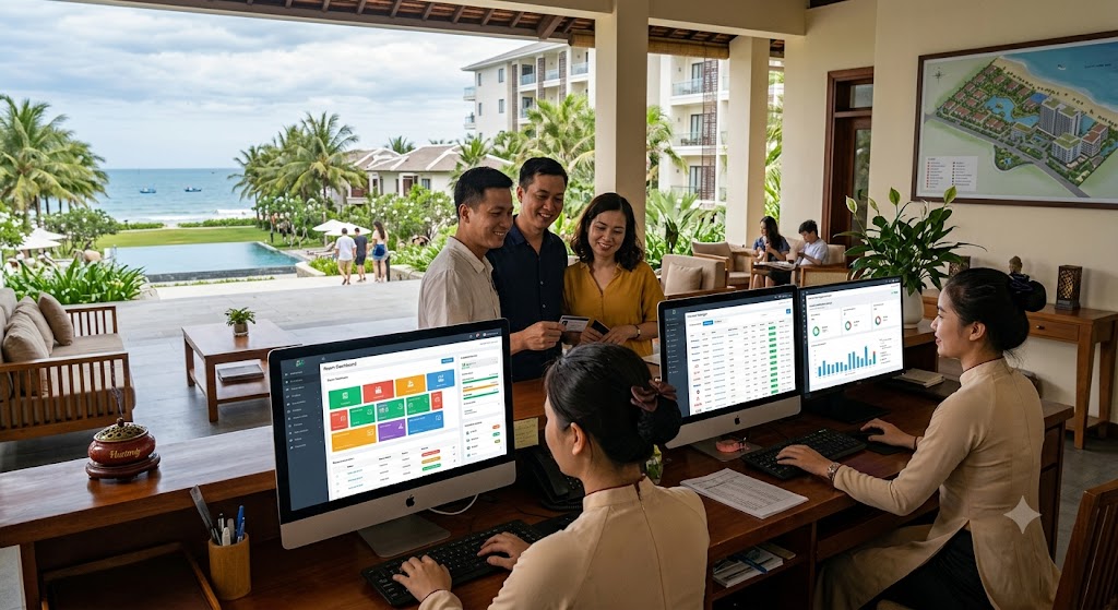 Ảnh 1: phần mềm quản lý bất động sản du lịch là gì