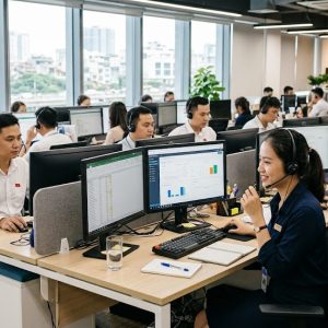 Ảnh 1: tại sao đội ngũ telesale bđs cần trang bị công cụ làm việc chuyên nghiệp