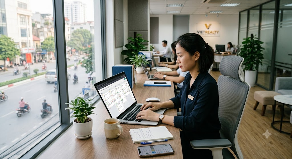 Ảnh 1: tại sao môi giới cần sử dụng ứng dụng quản lý công việc