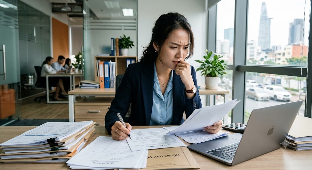 Ảnh 1: thách thức của nhân viên tư vấn tín dụng bđs khi không dùng crm