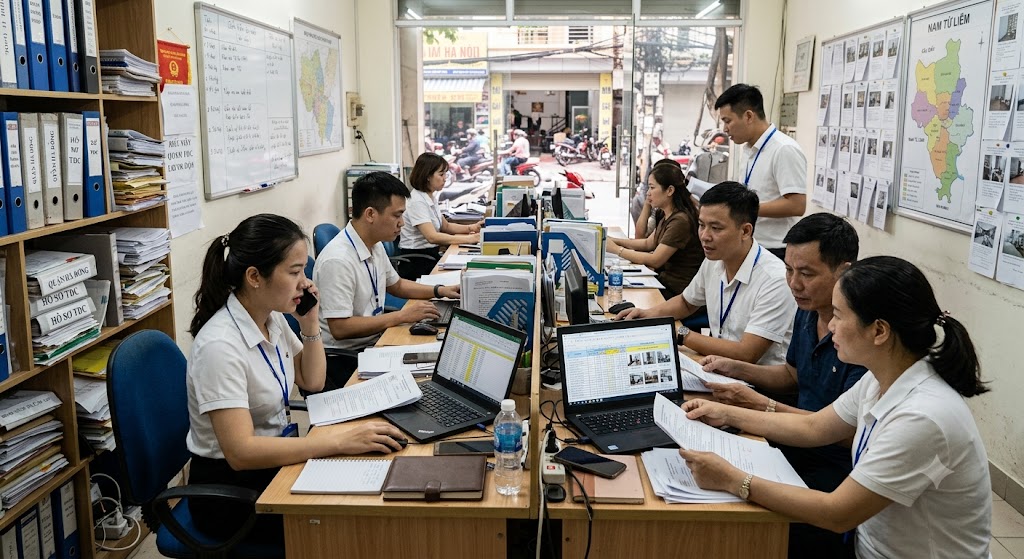 Ảnh 1: thách thức đặc thù của sàn môi giới bán chung cư tái định cư