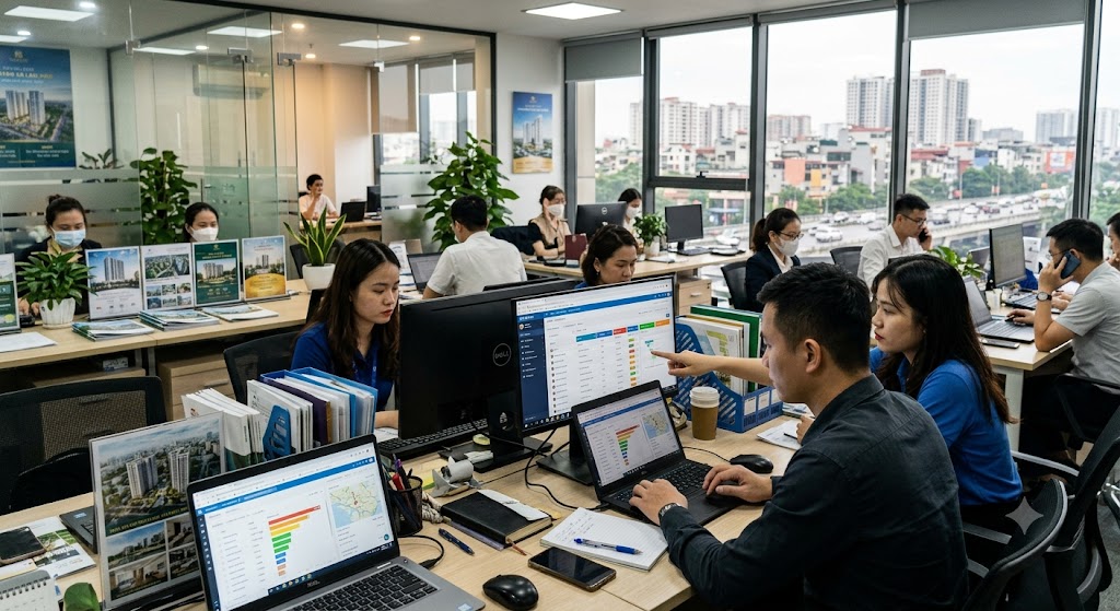 Ảnh 1: thực trạng quản lý & kinh doanh bất động sản tại thị trường hà nội