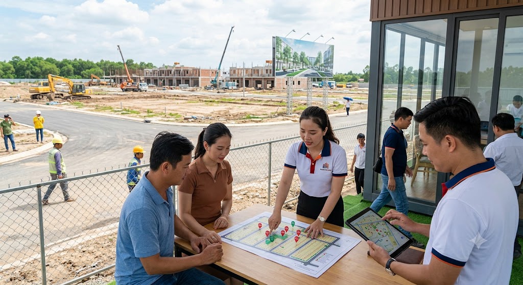 Ảnh 1: thực trạng thị trường bđs long an & lý do sàn giao dịch cần crm chuyên biệt