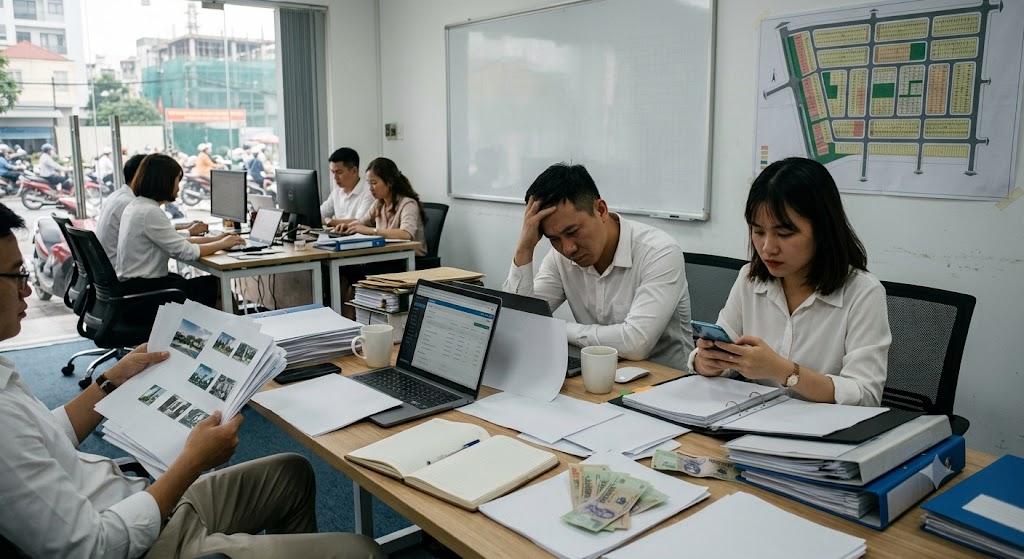 Ảnh 1: thực trạng triển khai crm tại các sàn bđs
