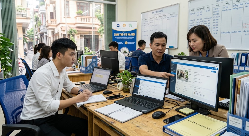 Ảnh 2: tính năng cốt lõi crm cần có cho sàn thổ cư tại hà nội