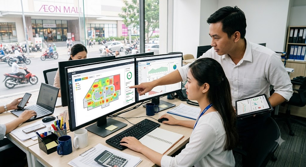 Ảnh 1: phần mềm quản lý mặt bằng bán lẻ là gì