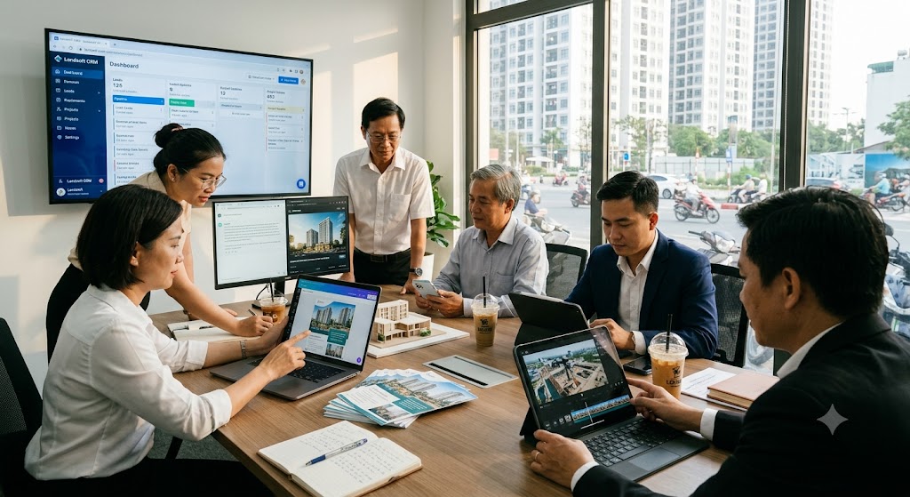 Ảnh 2: top các công cụ hỗ trợ cho marketer ngành bất động sản theo nhóm chức năng