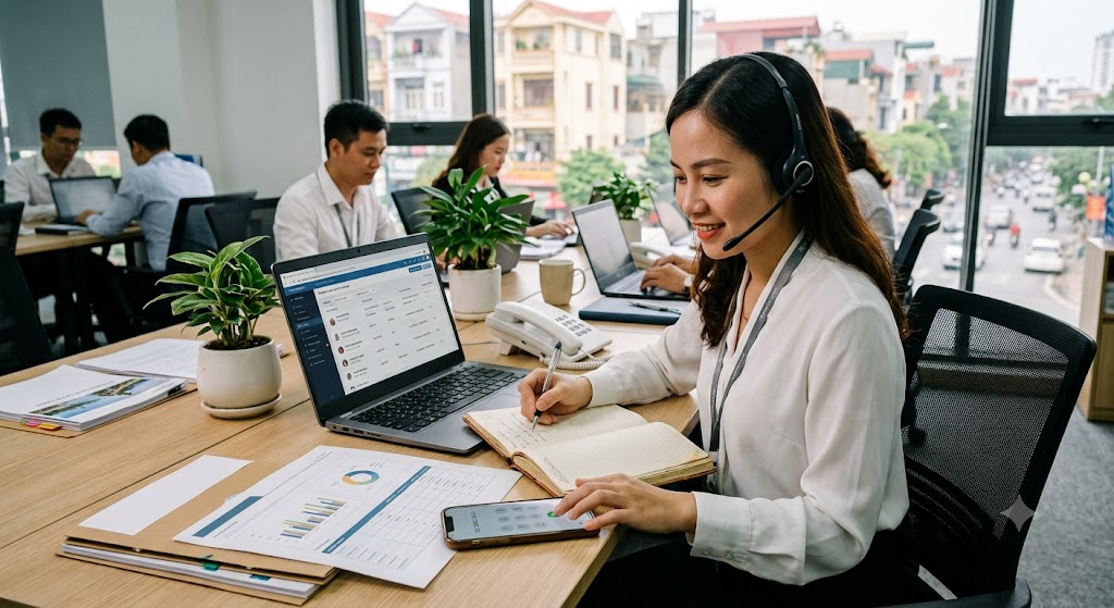 Ảnh 3: trọn bộ kịch bản gọi điện chăm sóc khách bđs cũ theo từng tình huống
