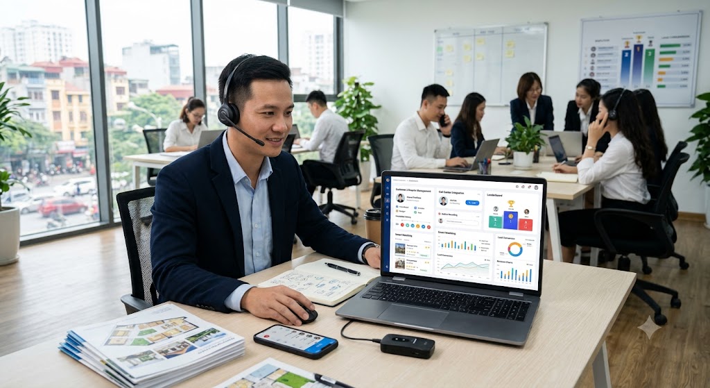 Ảnh 2: trưởng phòng kinh doanh nhận được lợi ích gì từ phần mềm