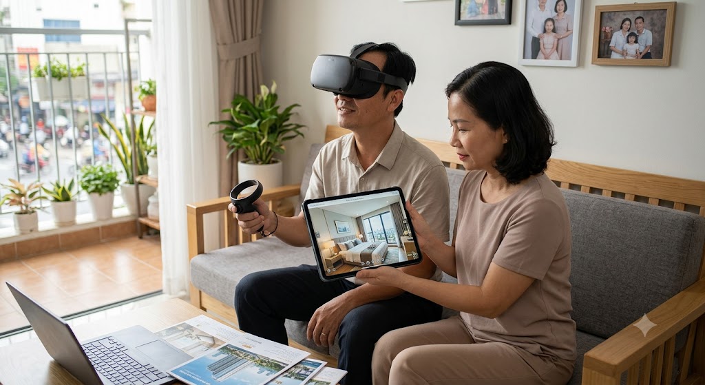 Ảnh 2: vì sao công nghệ thực tế ảo vr trong bđs trở thành vũ khí chốt sale