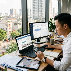 Ảnh 1: vì sao sale bđs mới vào nghề cần sử dụng ứng dụng công nghệ